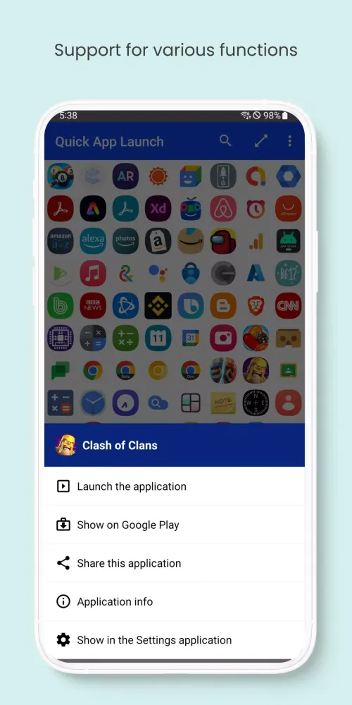Quick App Launch应用截图