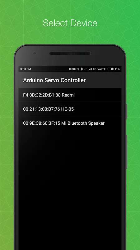 Arduino Servo Controller应用截图