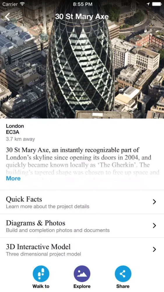Capturas de tela do Arup in London