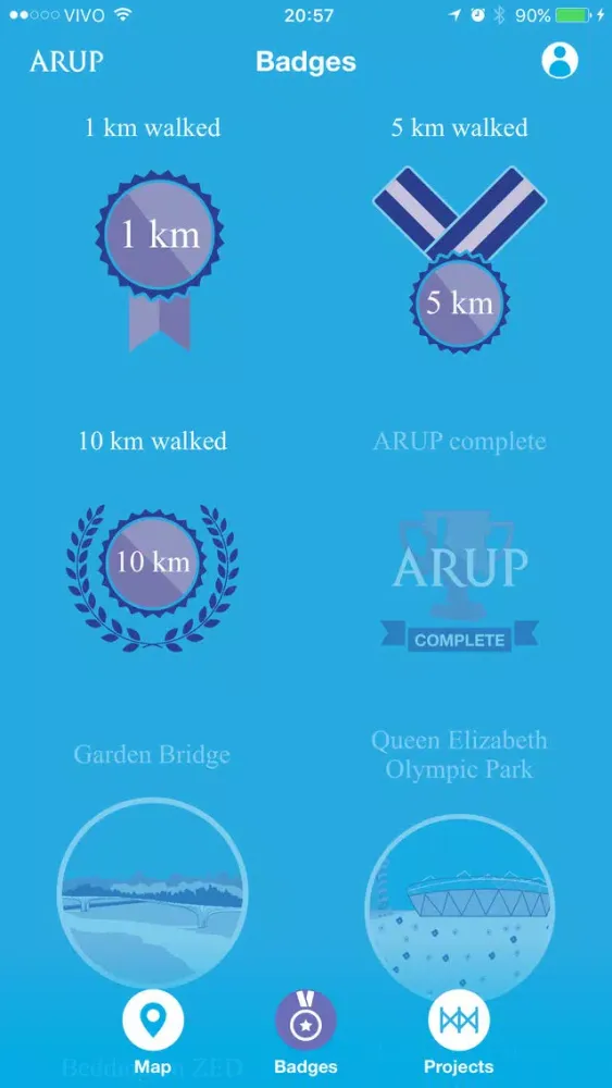 Capturas de tela do Arup in London