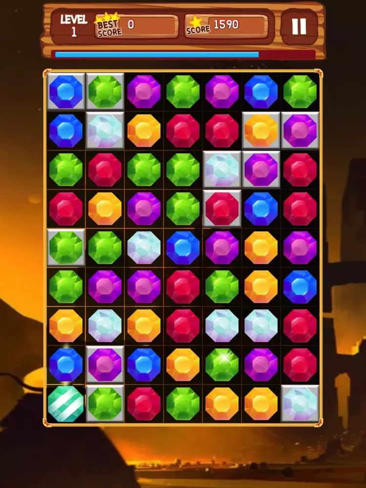 King Kong of Gems iPad  스크린샷