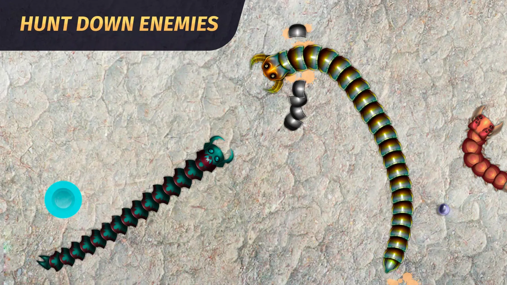 Worm.io - Gusanos Battle スクリーンショット