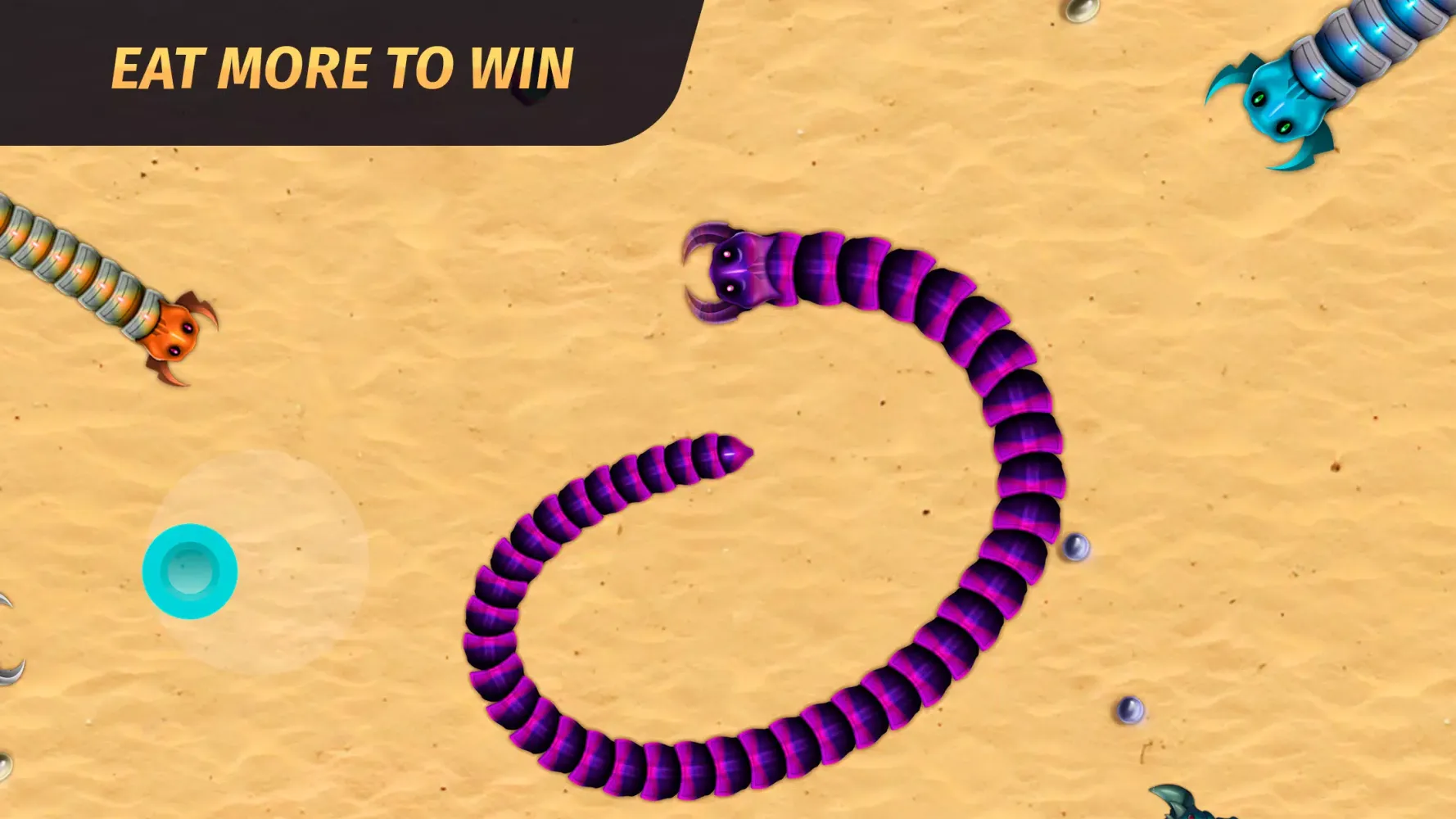 Worm.io - Gusanos Battle スクリーンショット