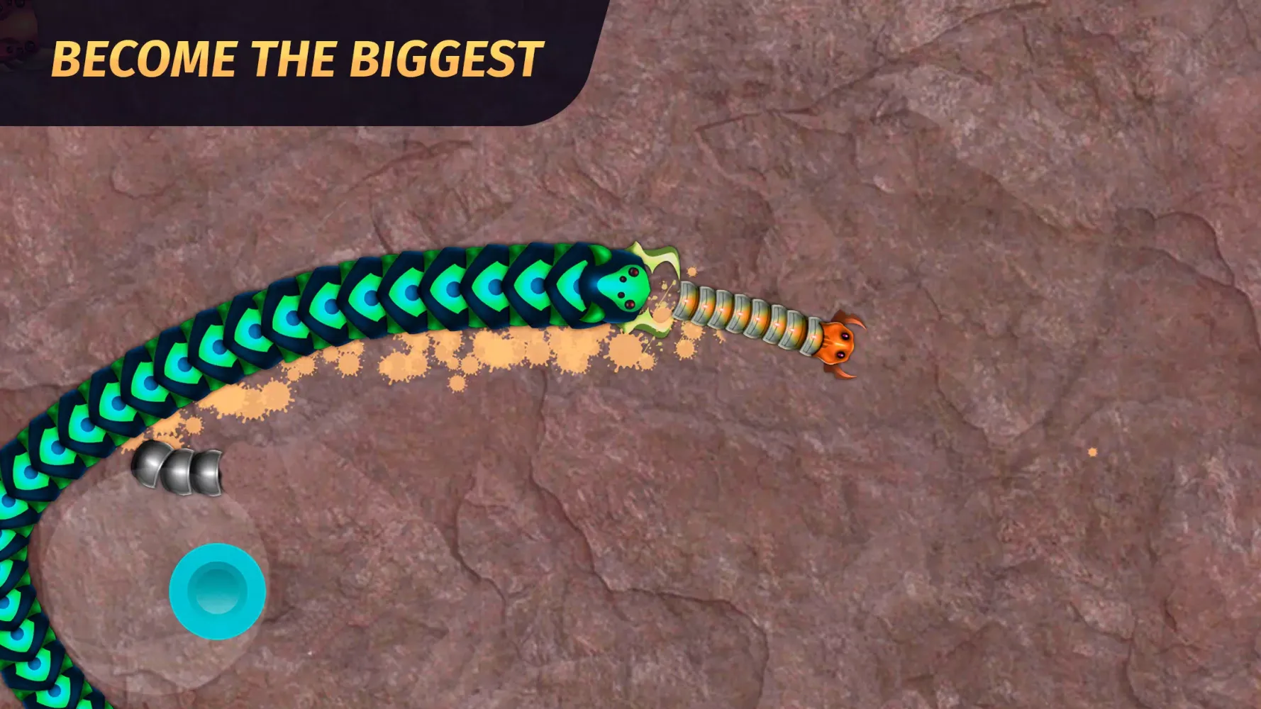 Worm.io - Gusanos Battle スクリーンショット