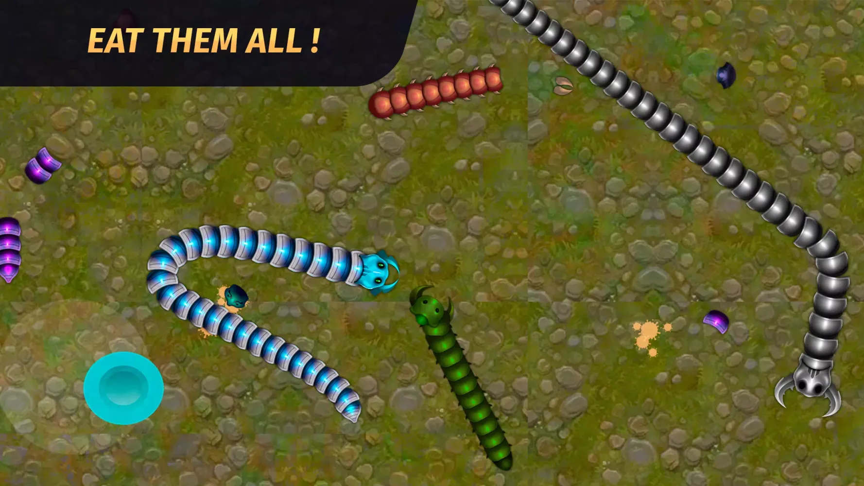 Worm.io - Gusanos Battle スクリーンショット
