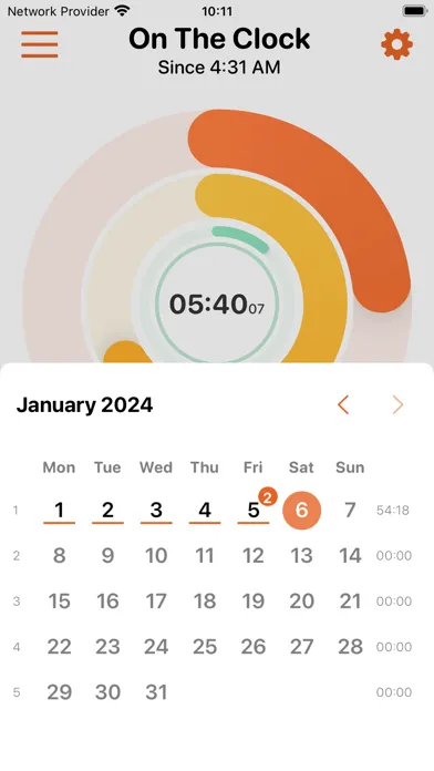 Скриншоты Time Arc Lite - Time Tracking