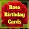 Rose Birthday Cards (Real Rose