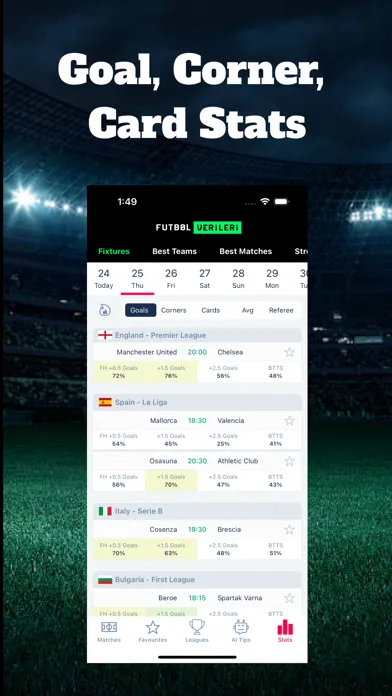 تصاویر Soccer Score - Futbol Verileri