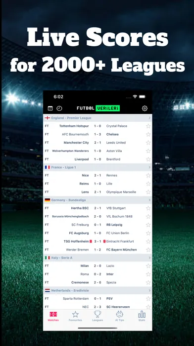 تصاویر Soccer Score - Futbol Verileri
