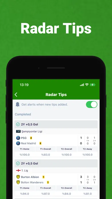 Ảnh chụp màn hình của FVScore - Football TV & Score