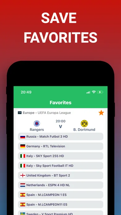 Скриншоты Live Football TV - FVTV