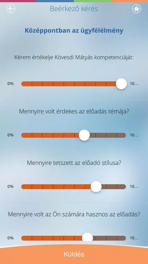 Tangkapan skrin Evaluter