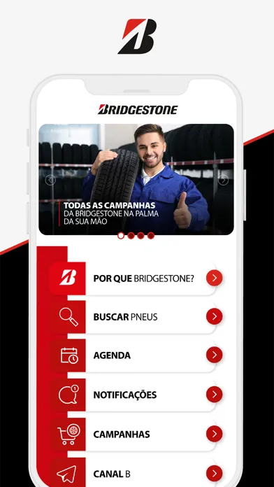 Bridgestone Revendas Screenshots