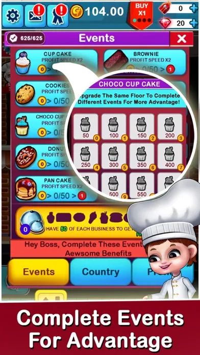 Idle Food Factory Clicker Game Screenshots