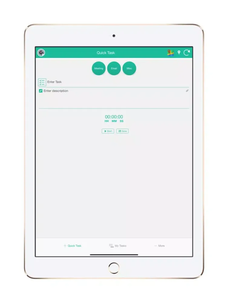 Screenshot di TimenTask - Location Tracker iPad 