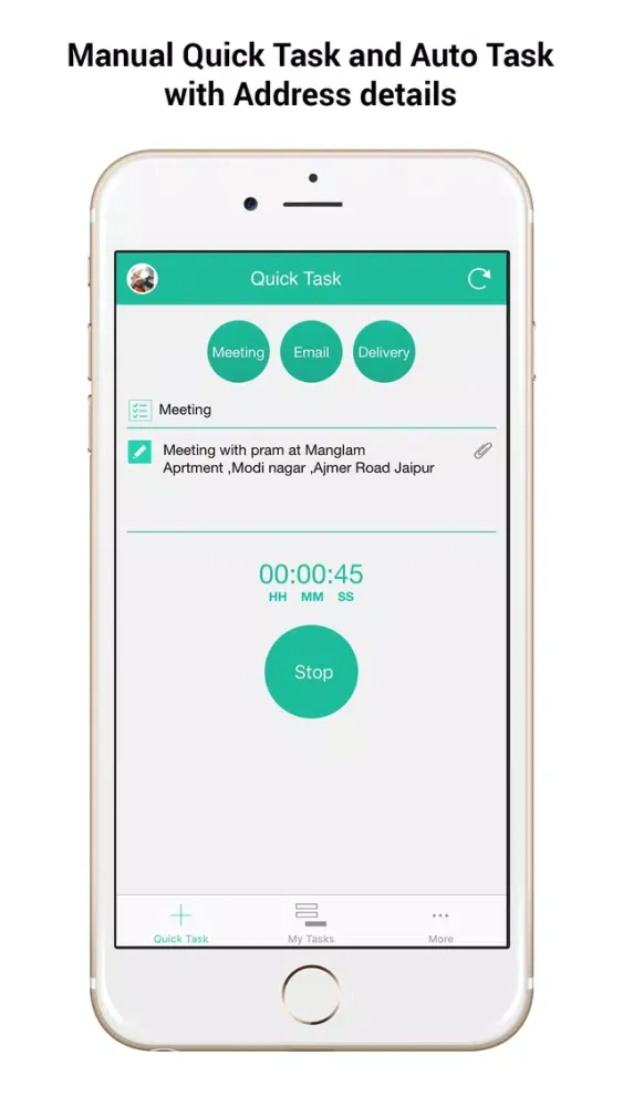 Screenshot di TimenTask - Location Tracker