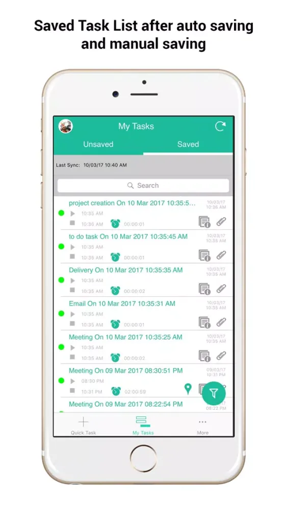 Screenshot di TimenTask - Location Tracker
