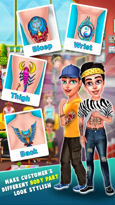 Скриншоты Tattoo Artistic Design Shop