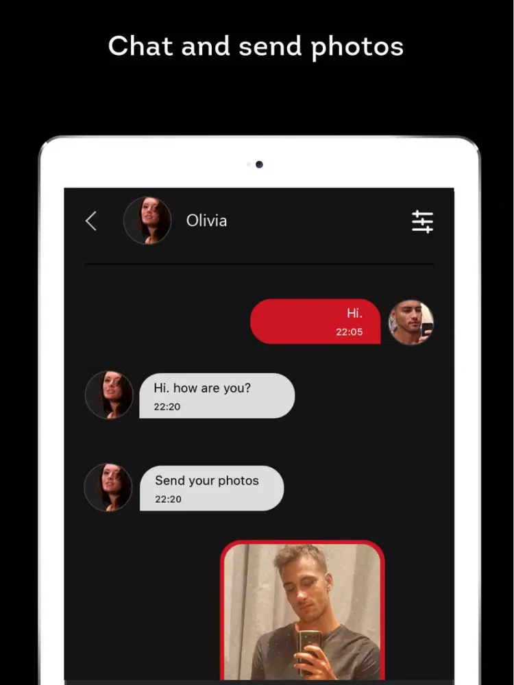 Tangkapan skrin Meet a Cougar - dating & chat iPad 