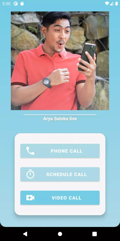Скриншоты Arya Saloka Fake Video Call