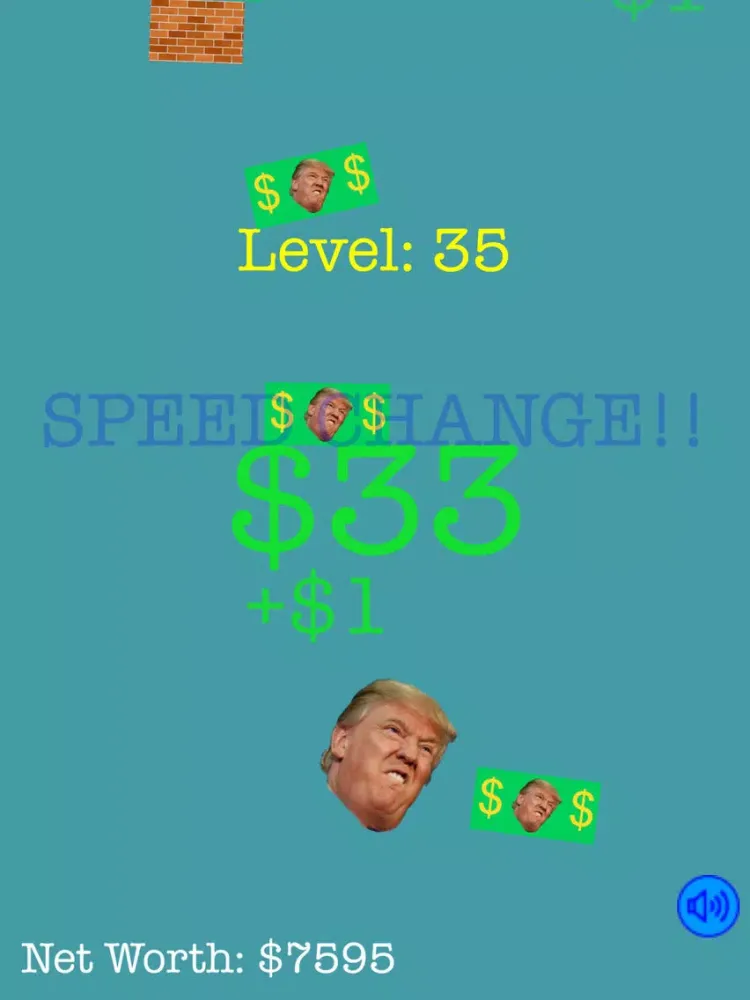 Zrzuty ekranu Trump Grump iPad 