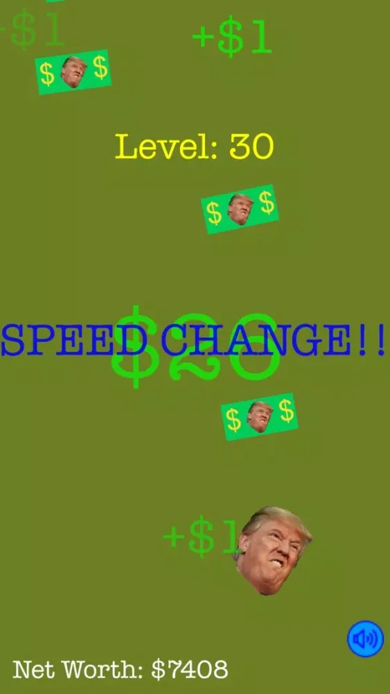 Zrzuty ekranu Trump Grump