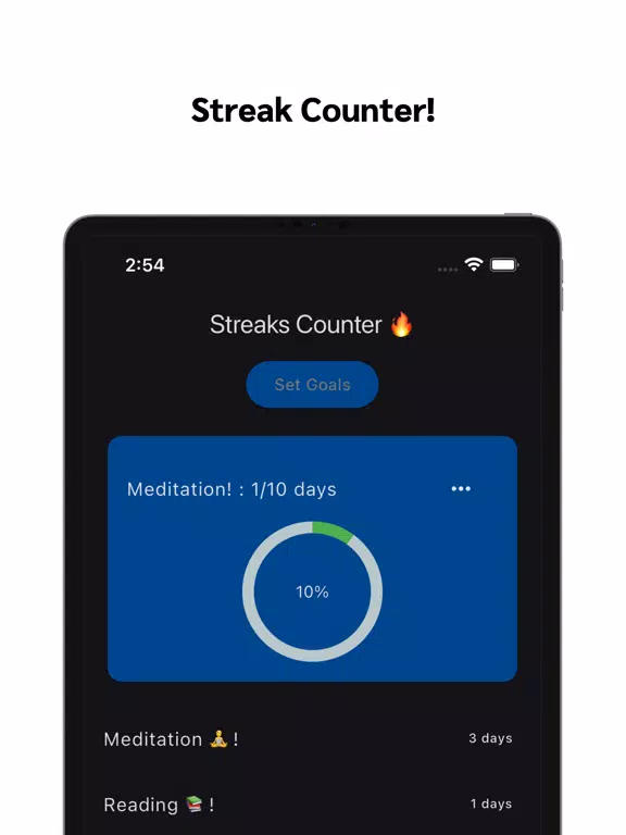SR: Quit Addiction & Tracker iPad 应用截图