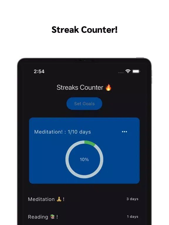 Screenshot di SR: Quit Addiction & Tracker iPad 