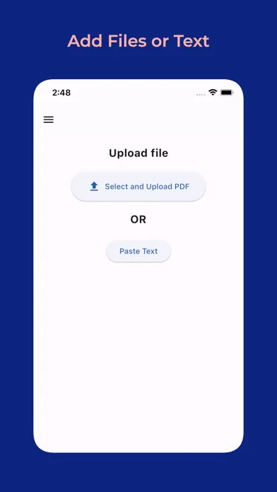 PDF AI : Chat with PDF Screenshots