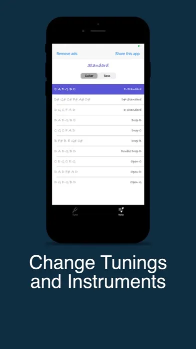 Tuner - Chromatic Guitar Tuner سکرین شاٹس