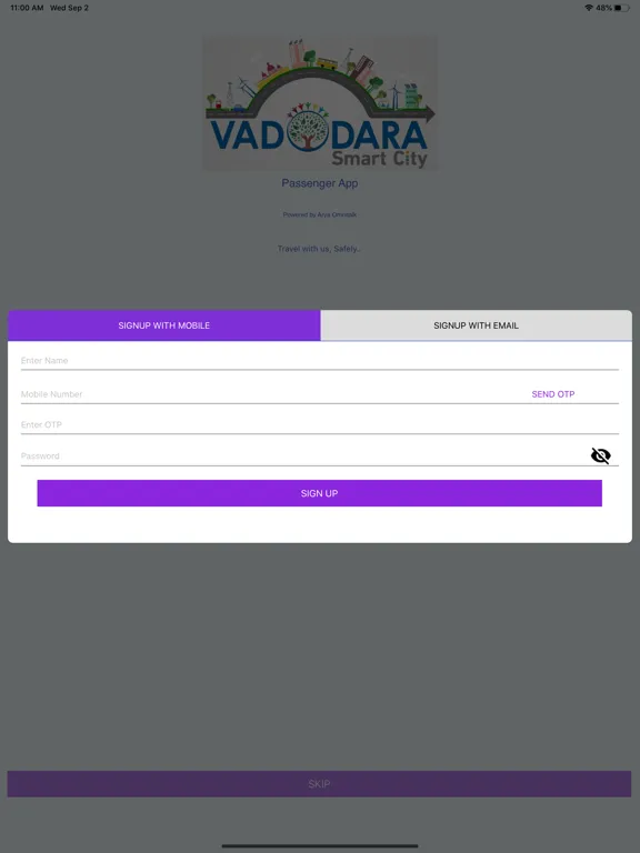 Vadodara Smart City Bus iPad  スクリーンショット