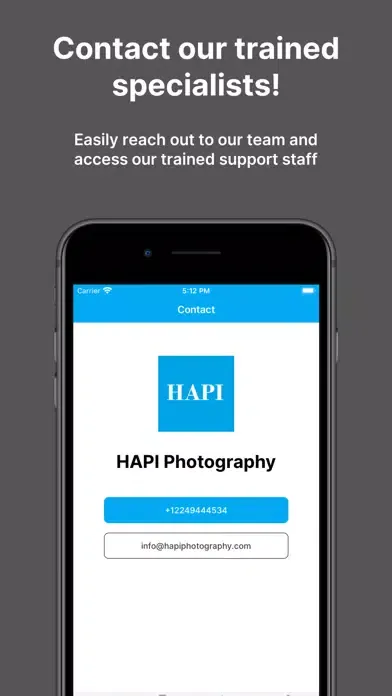 HAPI Photography Ekran Görüntüleri