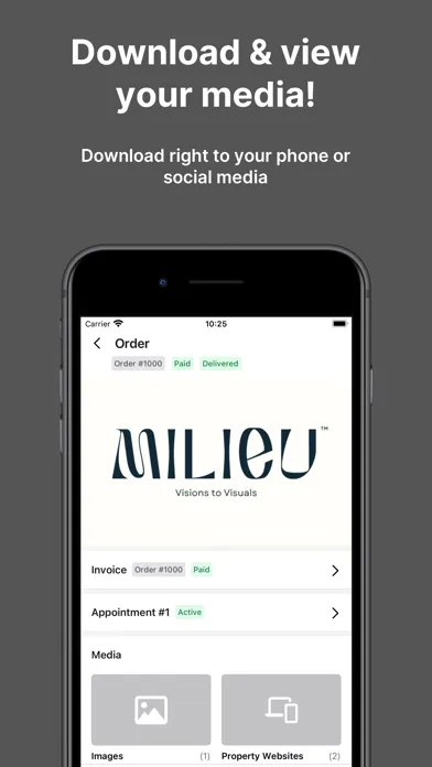 Project Milieu Media Screenshots