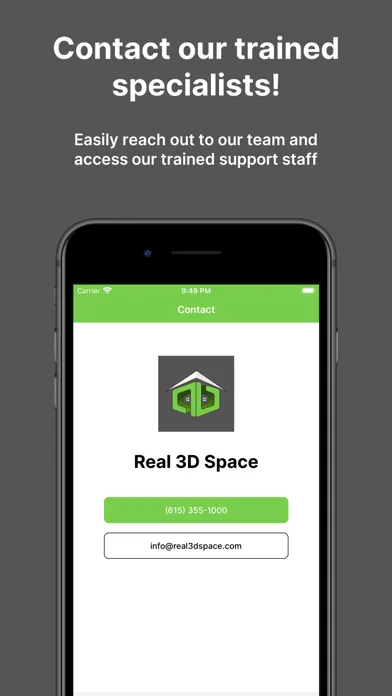 Tangkapan skrin Real 3D Space Media