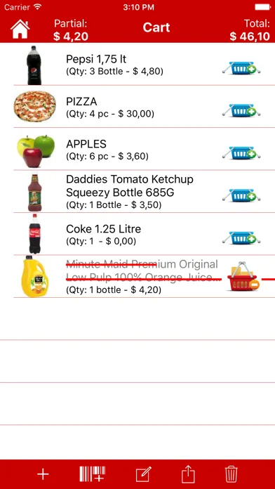 Shopy (Shopping List) Screenshots