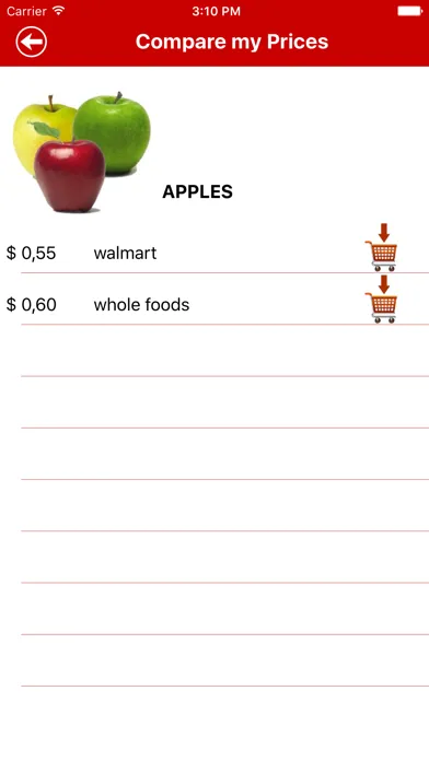 Shopy (Shopping List) Screenshots