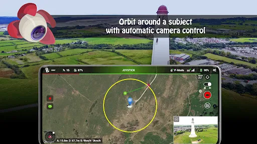 Capturas de tela do Litchi for DJI Drones