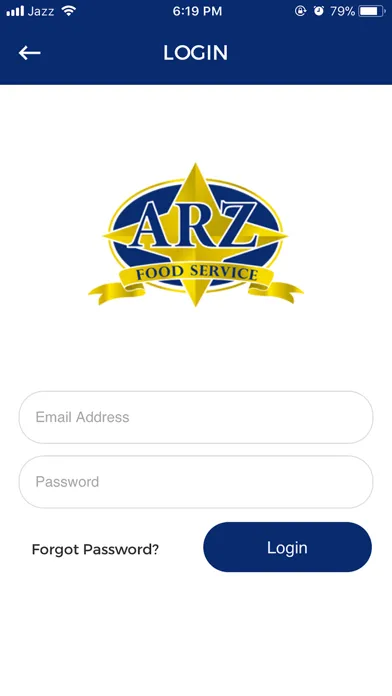 ARZ Food Service Ekran Görüntüleri