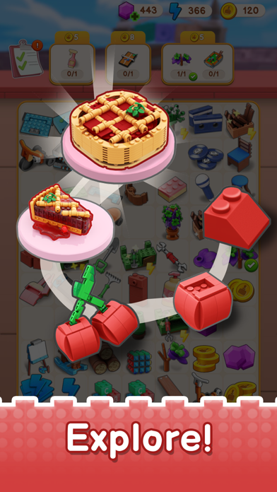 Captures d'écran de Merge Bricks: Master Collector