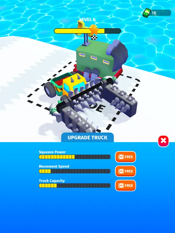 Capturas de tela do Jelly Squeeze 3D iPad 