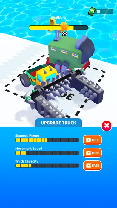 Capturas de tela do Jelly Squeeze 3D