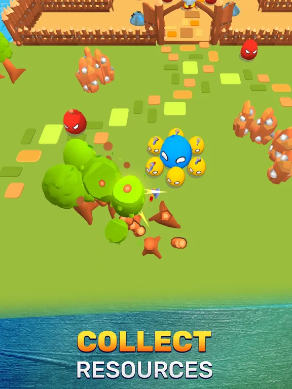 تصاویر Potato Town iPad 