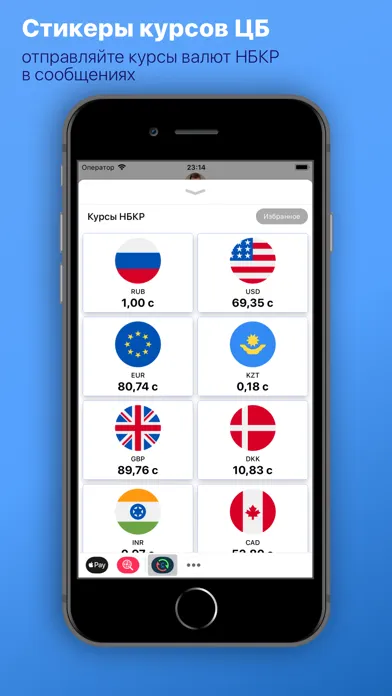 Курс валют Киргизии应用截图
