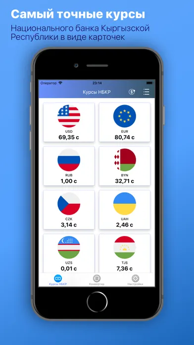 Курс валют Киргизии应用截图
