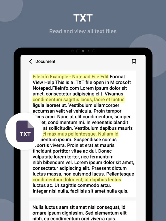 All Document Reader iPad স্ক্রিনশট