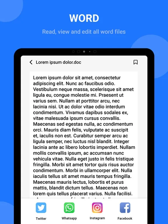 All Document Reader iPad স্ক্রিনশট