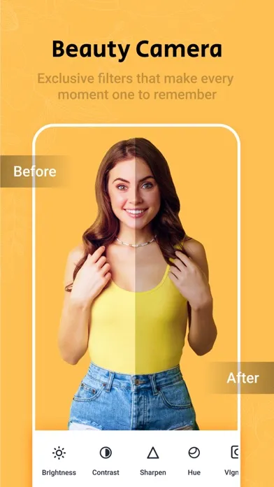 Скриншоты Beauty Cam - Selfie, Sticker