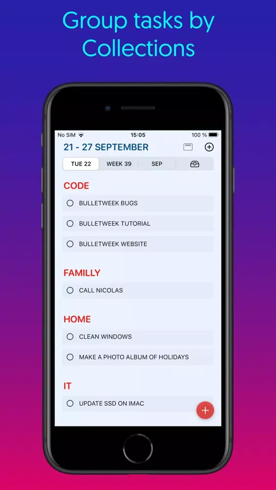 BulletWeek应用截图