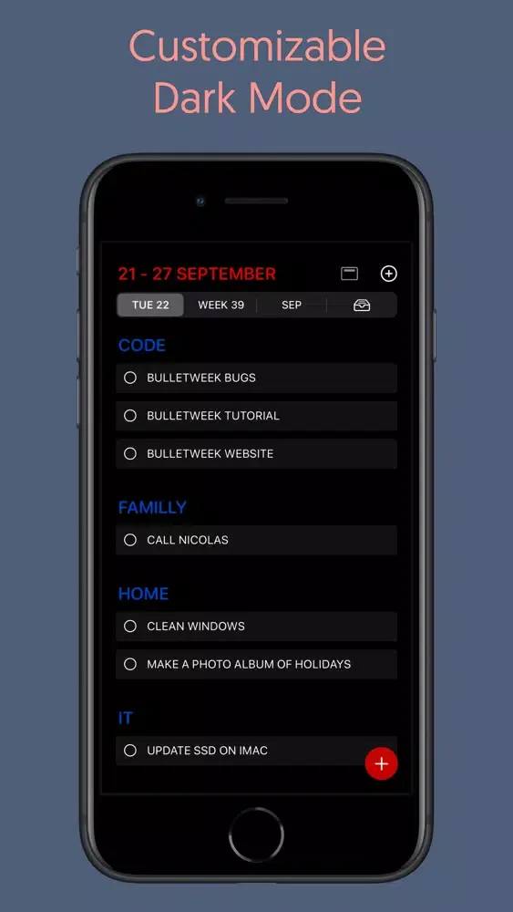 BulletWeek应用截图