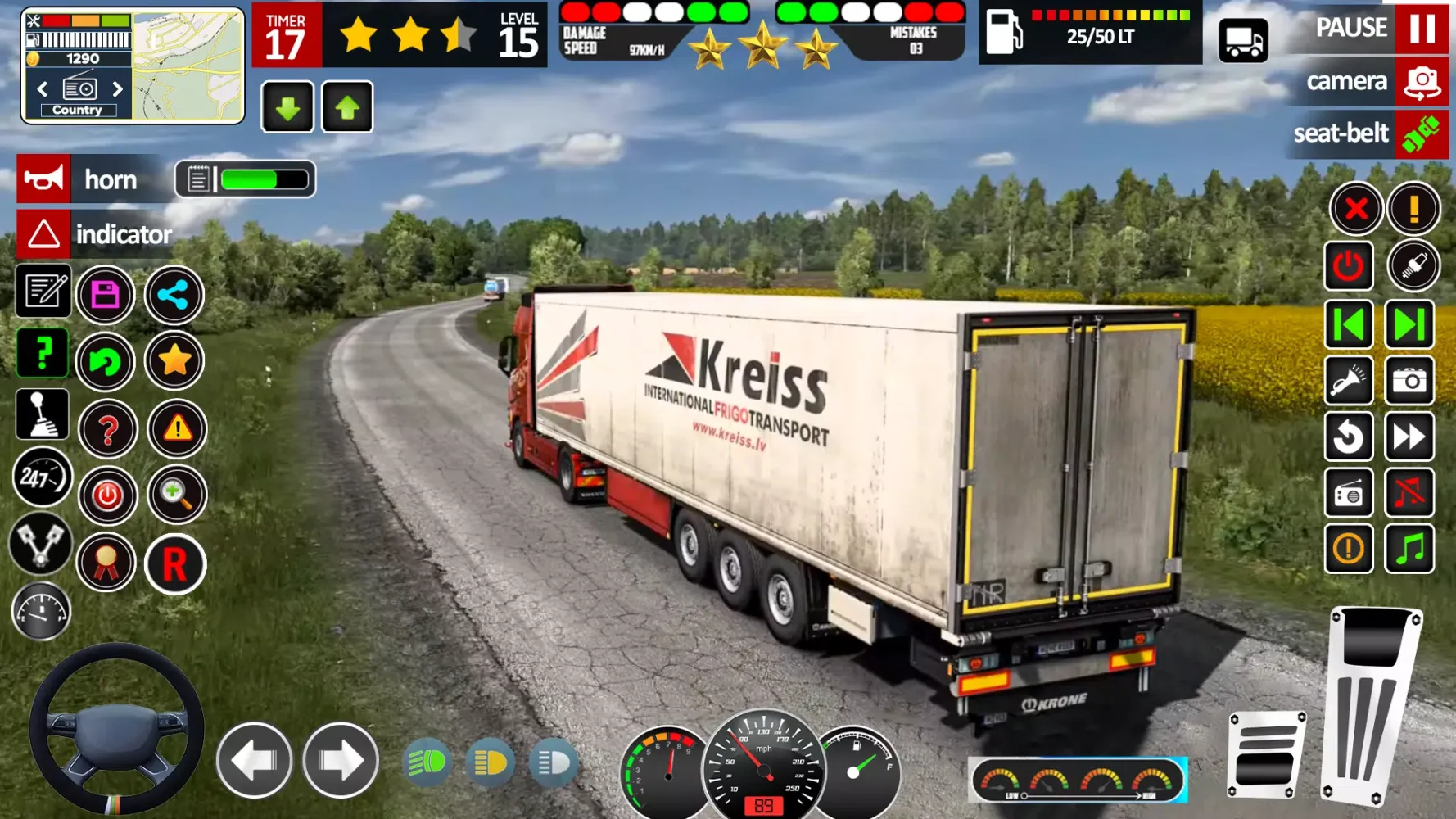 Скриншоты Truck Driver Cargo 3D Game